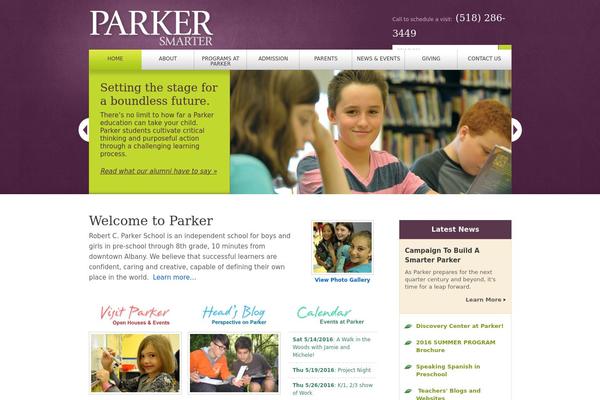 parkerschool.org site used Parkerschools