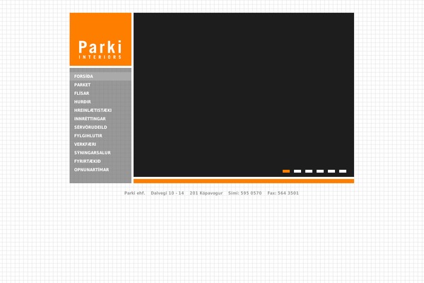 parki.is site used Parki