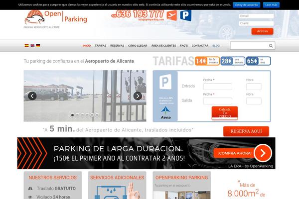 parkingaeropuertoalicante.net site used Theme46567