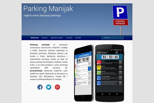 parkingmanijak.com site used Parkingmanijak
