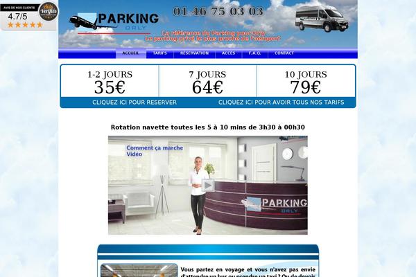 parkingorly.fr site used Parkivia