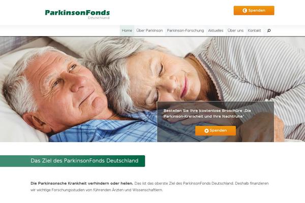 parkinsonfonds.de site used Parkinsonfonds