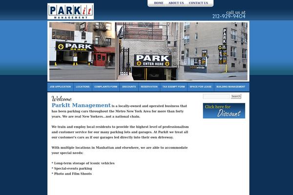 parkitny.com site used Parkit2010