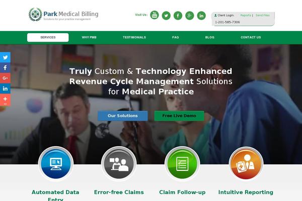 parkmedicalbilling.com site used Parkmedical