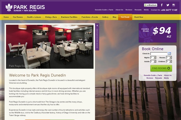 parkregisdunedin.co.nz site used Parkregis-propertysite-new