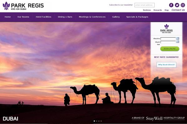 ParkRegis-PropertySite-New theme websites examples