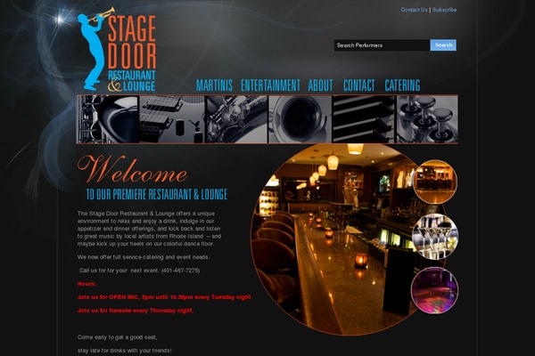 parkstagedoor.com site used Ambience