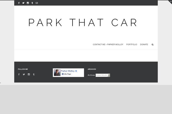 parkthatcar.net site used Latest-news