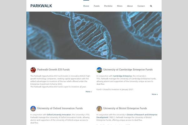 parkwalkadvisors.com site used Parkwalk