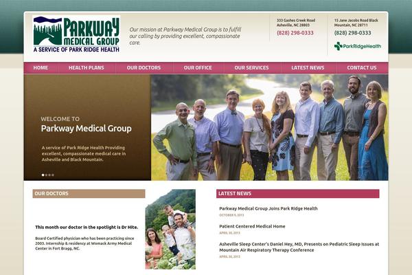 parkwaymedicalgroup.com site used Parkway