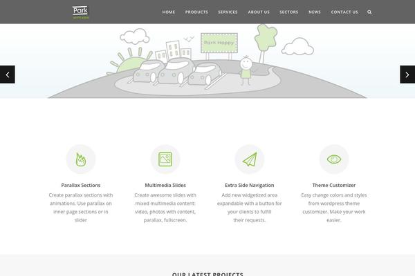 Specular theme site design template sample