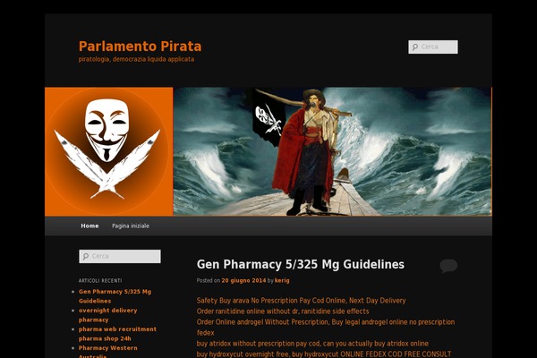 Twenty Eleven theme site design template sample