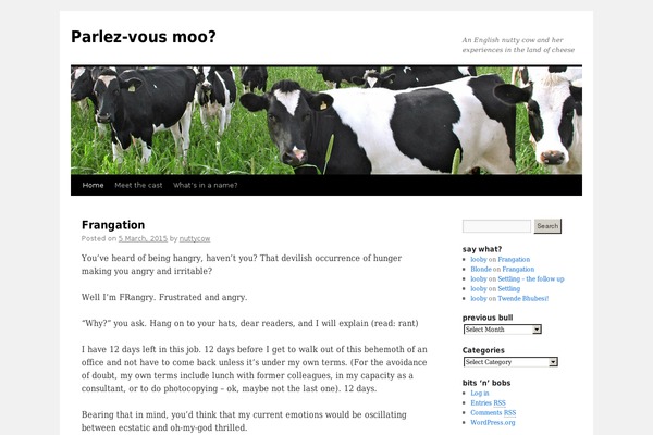 Twenty Ten theme site design template sample