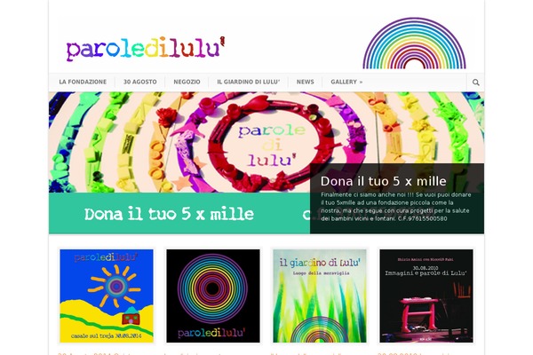 paroledilulu.it site used Mila-child