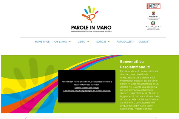 paroleinmano.it site used Expressions