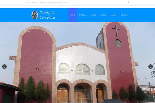 paroquiaconsolata.com.br site used Consolata