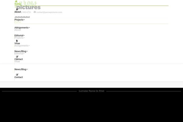 The7 Child theme site design template sample