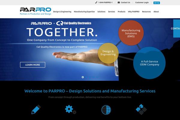 parpro.com site used Parpro