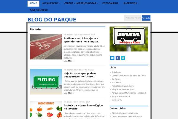 parquedasrosas.com.br site used Hotnews