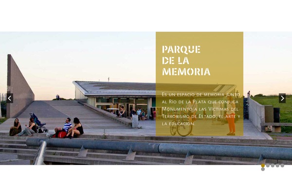 parquedelamemoria.org.ar site used Pdm