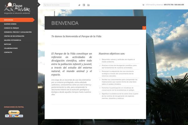 parquedelavida.org site used Parquevida
