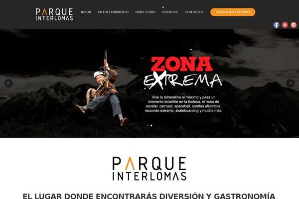 parqueinterlomas.com site used Parqueinterlomas
