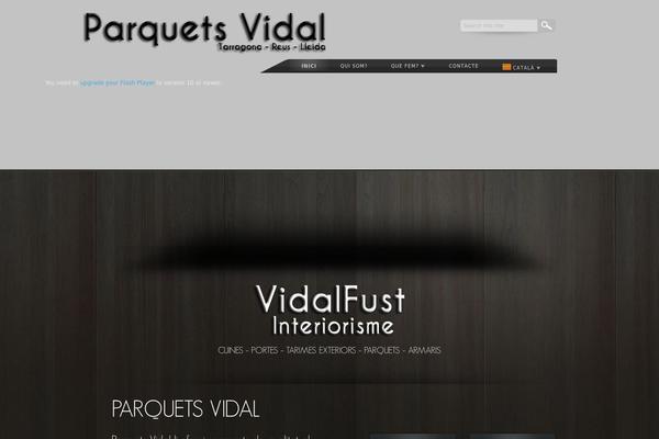 parquetsvidal.com site used Accentuate