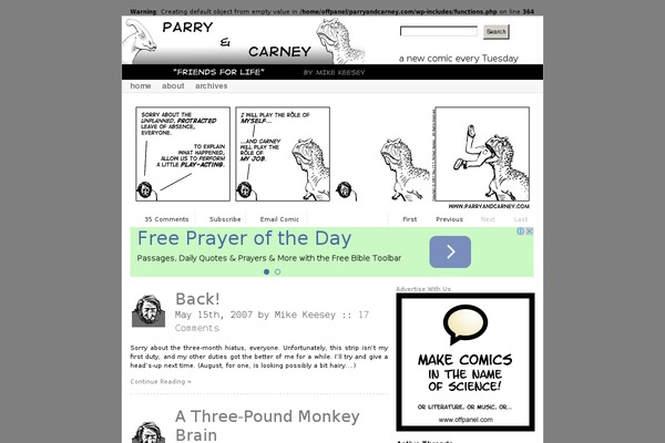 parryandcarney.com site used Offpanel