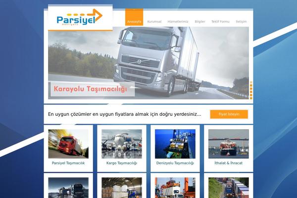 parsiyelnakliyat.com site used Web