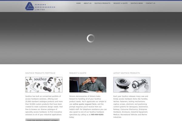 parsonsaero.com site used Parsons