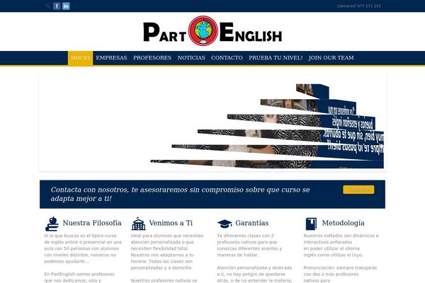 partenglish.com site used Partenglish