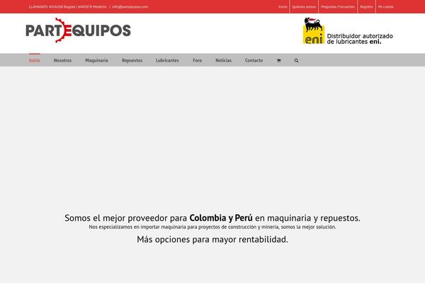 Avada theme site design template sample