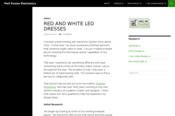 Twenty Fourteen theme site design template sample