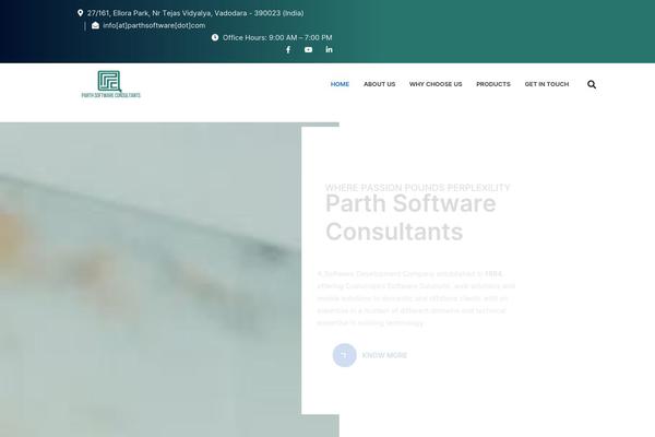 parthsoftware.com site used Solion