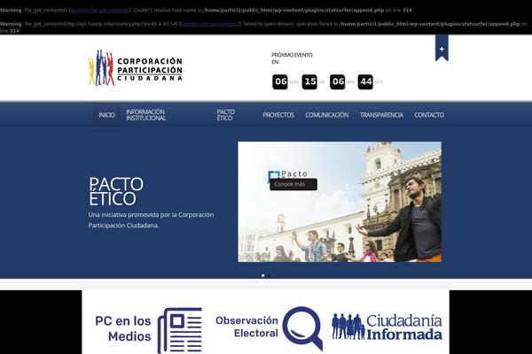 Churchope theme site design template sample