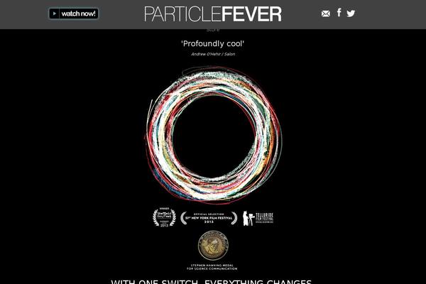 particlefever.com site used Particlefever
