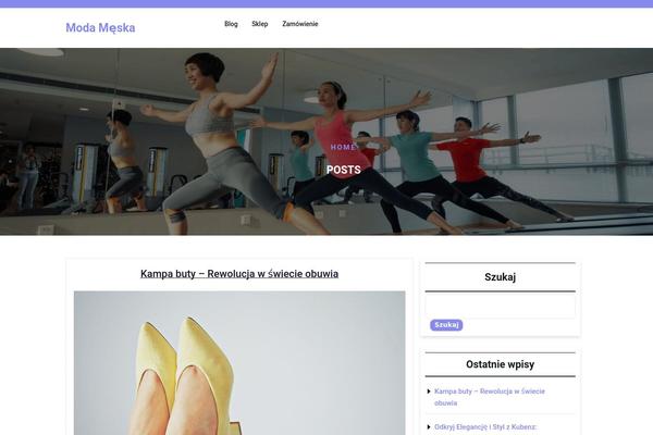 partnar.pl site used Yoga Studio