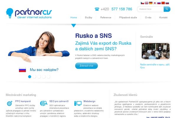 partnercis.cz site used Partnercis