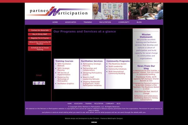 partnersinparticipation.com site used Pinp