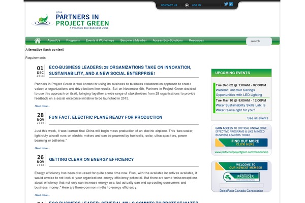 partnersinprojectgreen.com site used Ppg