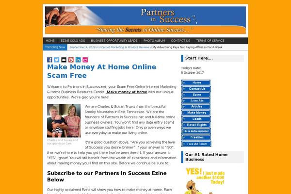 partnersinsuccess.net site used MH Magazine