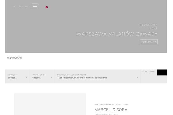 partnersinternational.pl site used Partners-international
