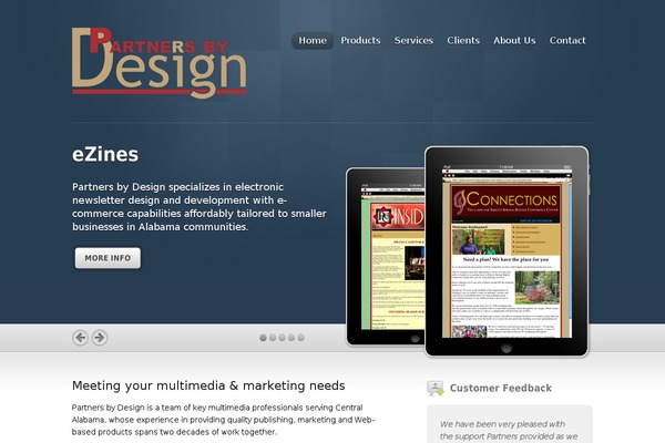 Inspire theme site design template sample