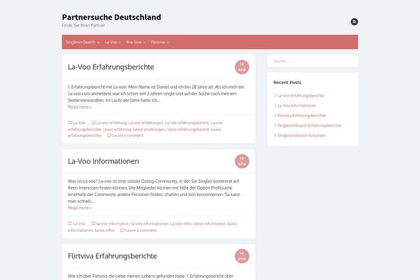 partnersuche-deutschland.com site used The Box