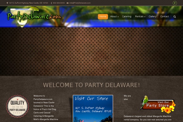 partydelaware.com site used The7
