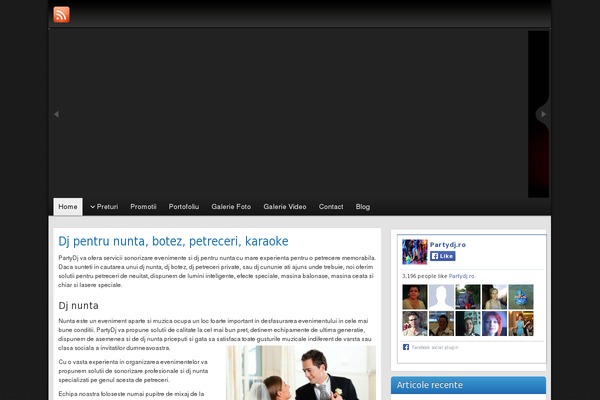 partydj.ro site used Glorio