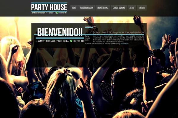 partyhousemonterrey.com site used Partyhouse