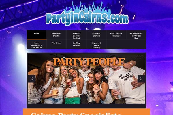 partyincairns.com site used Partyincairns