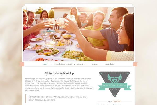 Sugar and Spice theme site design template sample