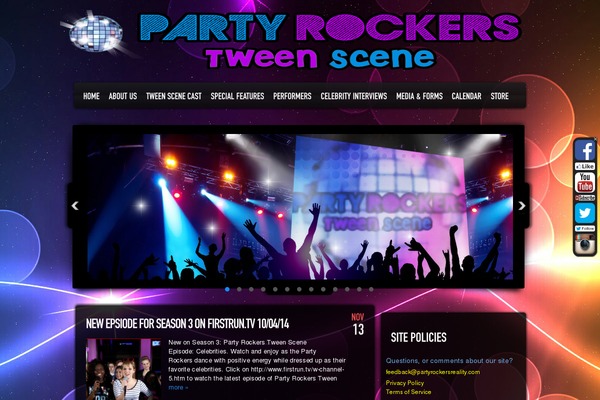 partyrockersreality.com site used Dance Floor